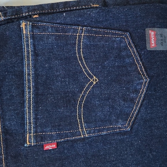 NWT Levis 550 Relaxed W33 L30 Dark Denim - Picture 4 of 4